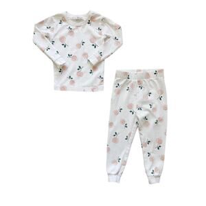 Firsts By Petit Lem Floral Pajamas Size 18m